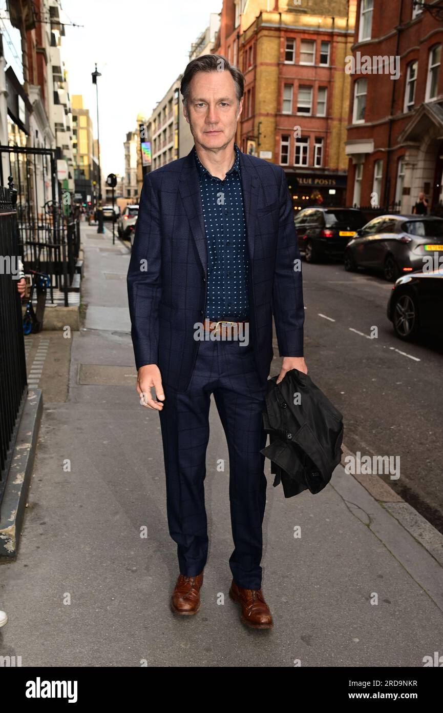 David Morrissey attends The ITV Summer party, The Mandrake Hotel, London, UK. on the 19 July 2023. Credit: See Li/Picture Capital/Alamy Live News Stock Photo
