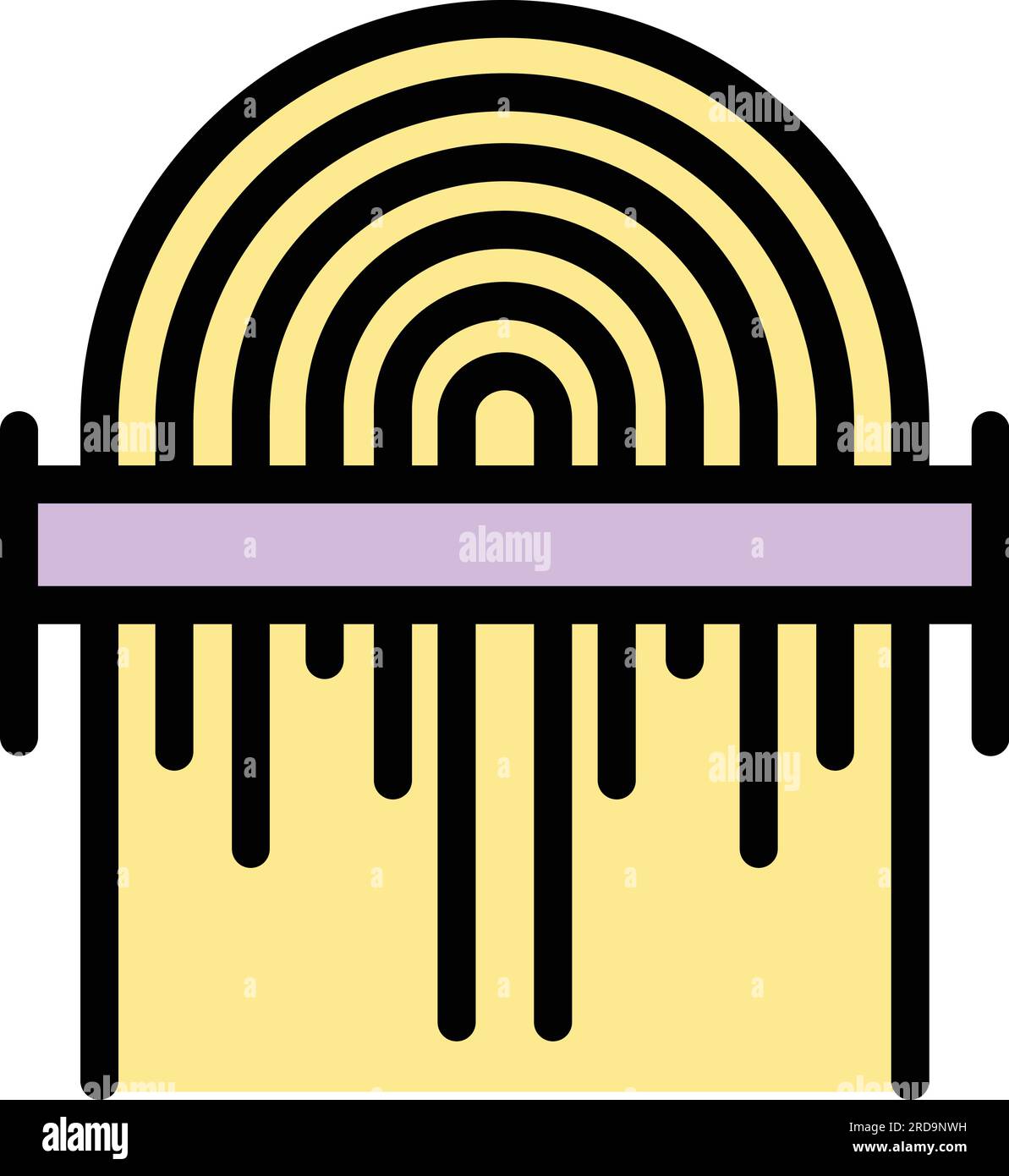Fingerprint identity password scan loop hi-res stock photography and ...
