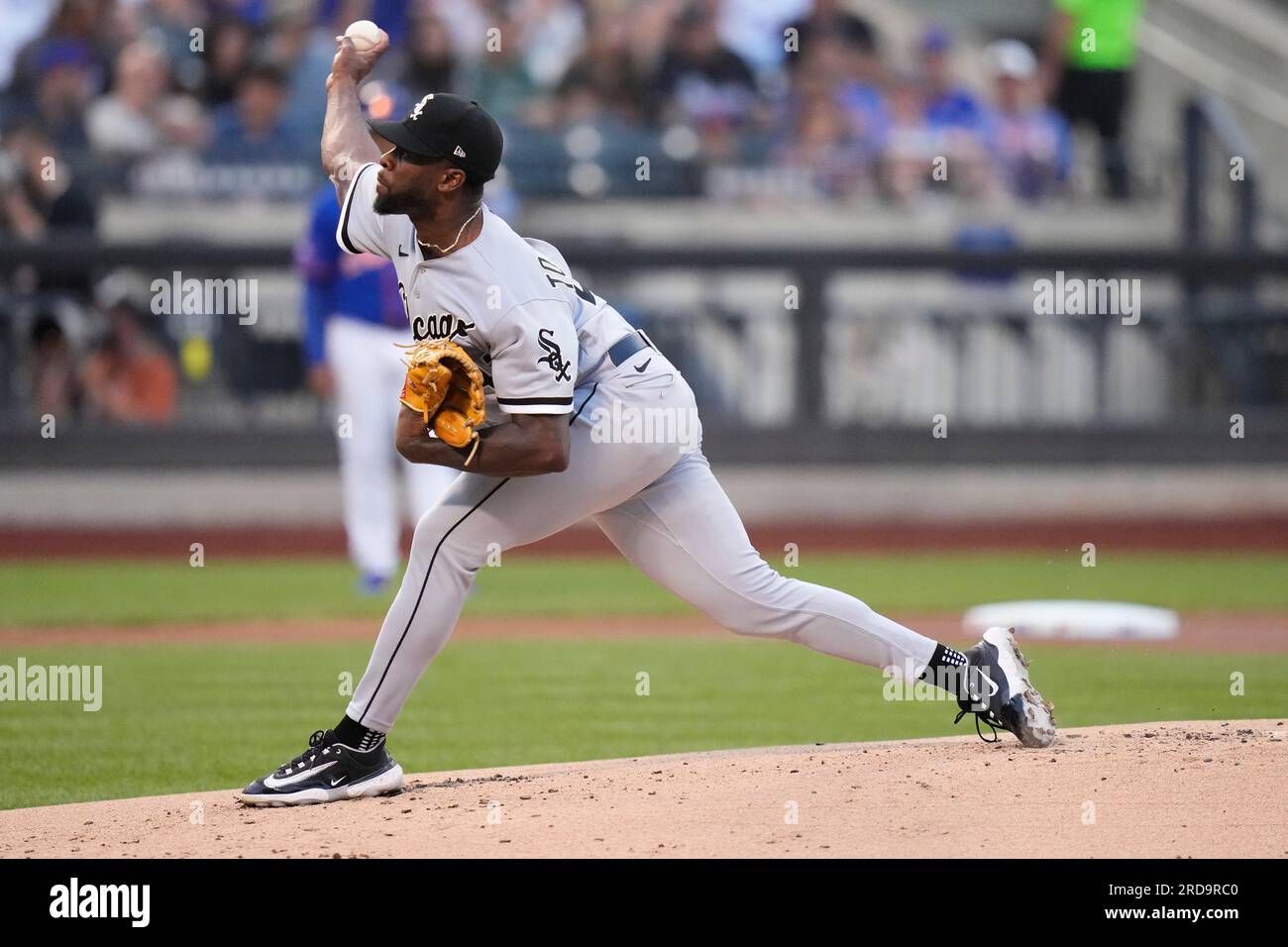 Touki Toussaint of the Chicago White Sox delivers a pitch against