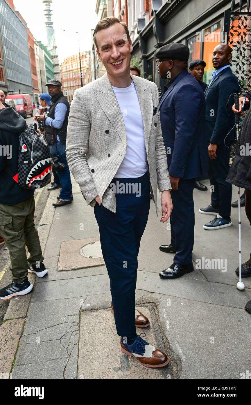 The ITV Summer party, The Mandrake Hotel, London, UK. on the 19 July 2023. Credit: See Li/Picture Capital/Alamy Live News Stock Photo