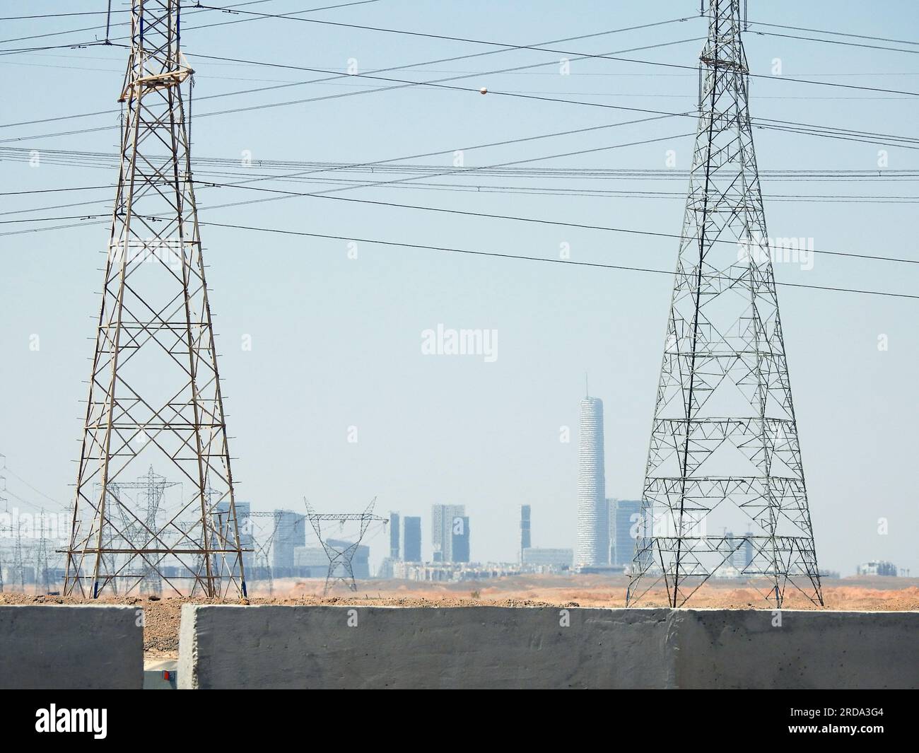 Danger overhead electric power line hi-res stock photography and images -  Alamy