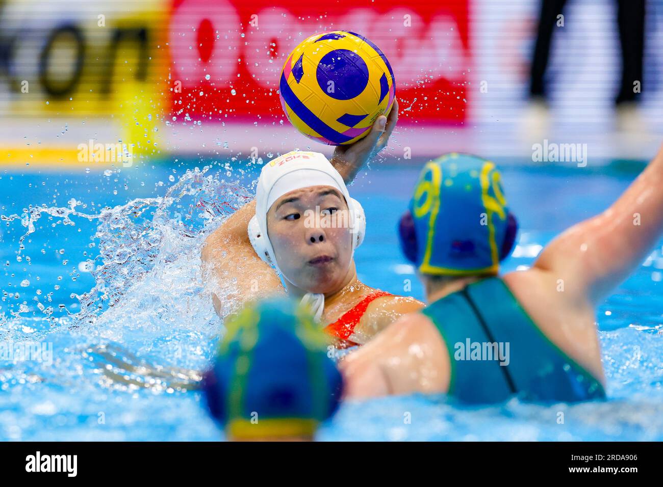 Fukuoka, Japan. 20th July, 2023. FUKUOKA, JAPAN - JULY 20: Huan Wang of ...