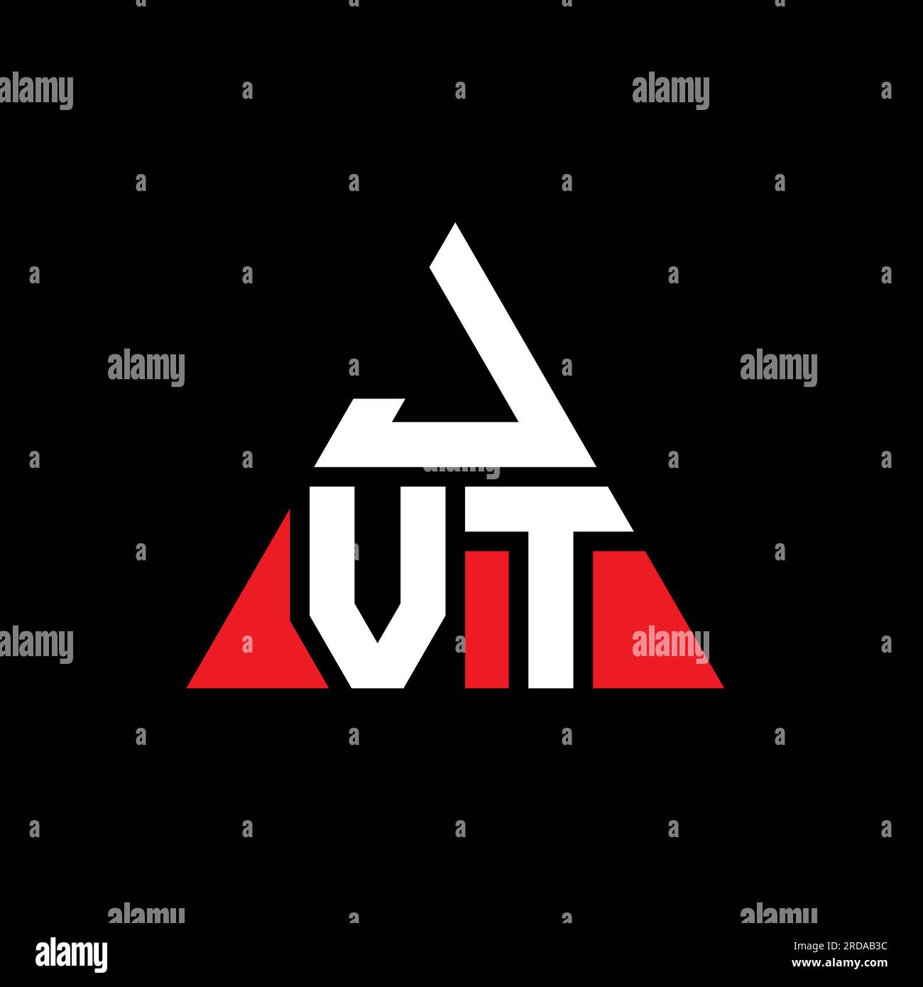 Jvt logo design Stock Vector Images - Alamy