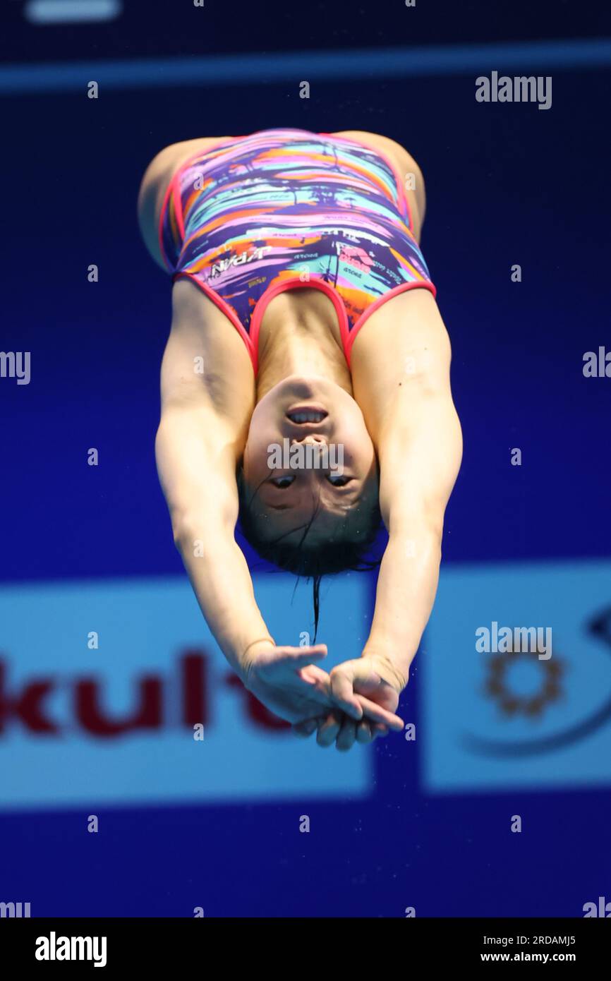 Fukuoka, Japan. 20th July, 2023. Sayaka Mikami (JPN) Diving World