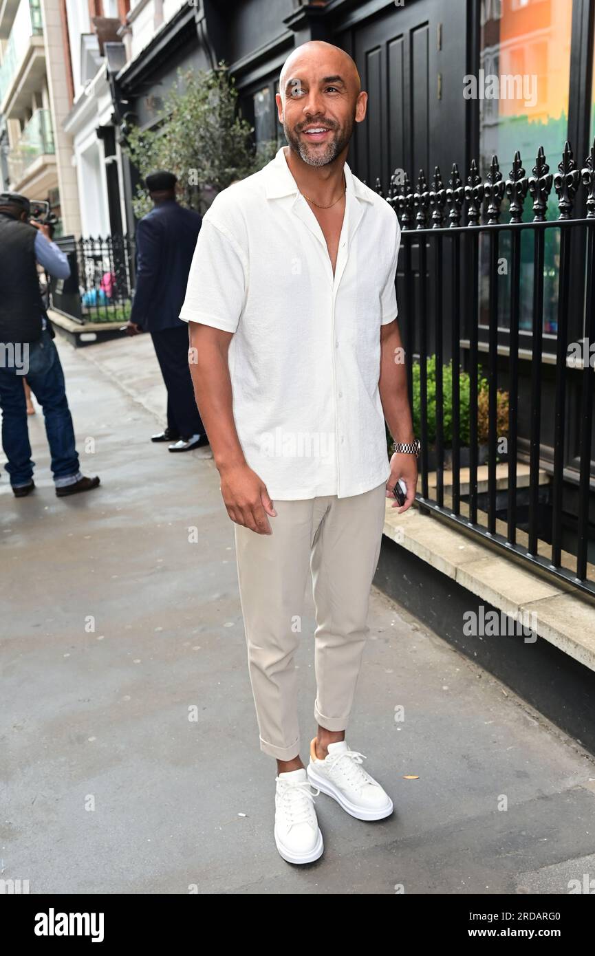 Alex Beresford attends The ITV Summer party, The Mandrake Hotel, London, UK. on the 19 July 2023. Credit: See Li/Picture Capital/Alamy Live News Stock Photo