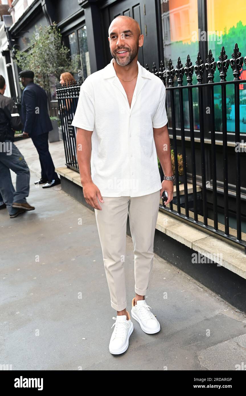 Alex Beresford attends The ITV Summer party, The Mandrake Hotel, London, UK. on the 19 July 2023. Credit: See Li/Picture Capital/Alamy Live News Stock Photo