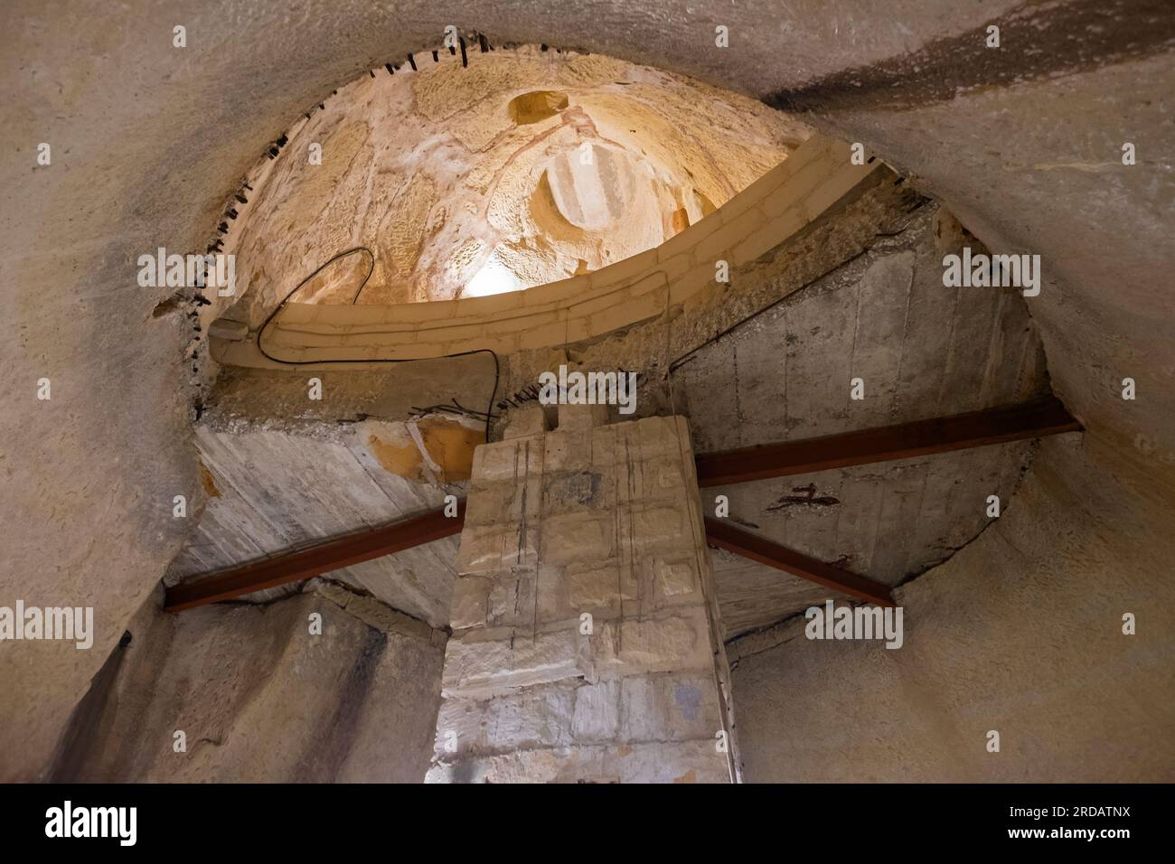 Casa Rocca Piccola  Palace bomb shelter Valletta Malta Stock Photo