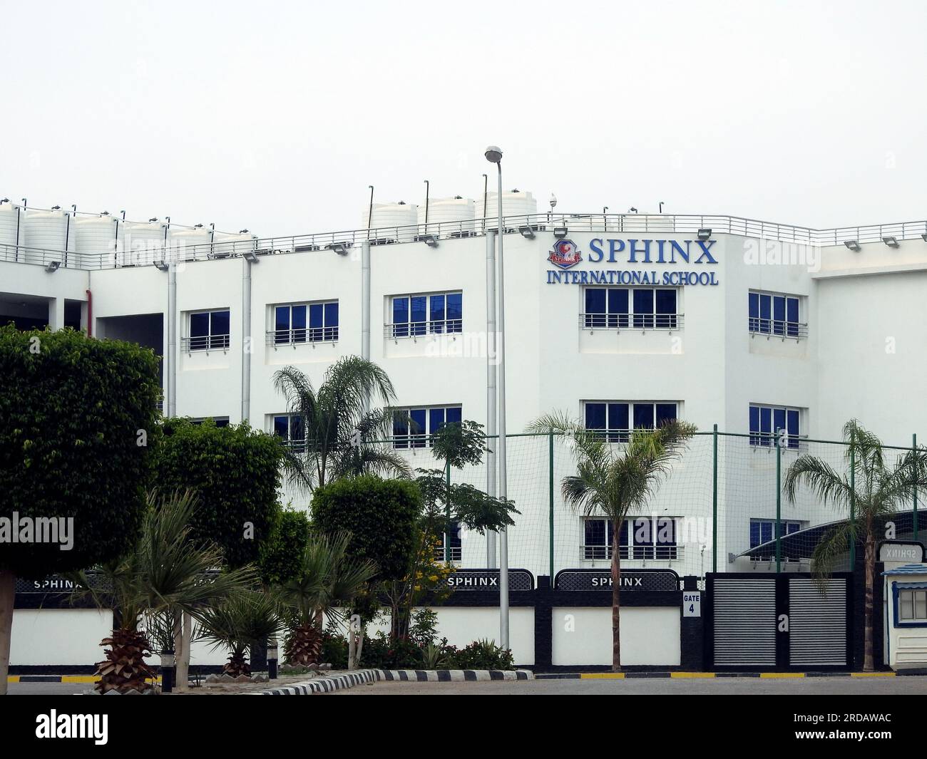 Cairo, Egypt, June 6 2023: Sphinx International School SIS located in Egypt, The curriculum is tailored to match the best practices; students are taug Stock Photo