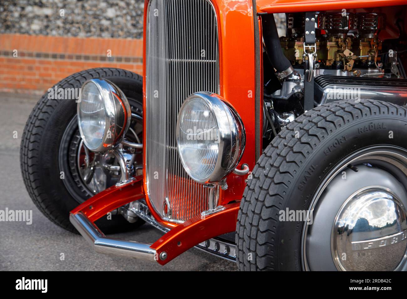 '32 Ford roadster traditional style hod rod Stock Photo