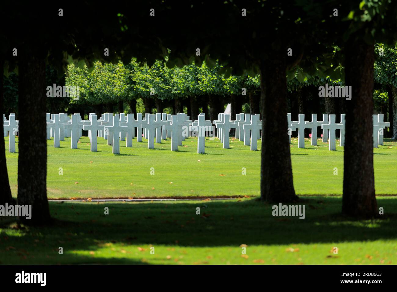 ⁨St. Mihiel American Cemetery and Memorial⁩, ⁨Parc Naturel Régional de Lorraine⁩, ⁨Thiaucourt-Regniéville⁩, ⁨France⁩ Stock Photo