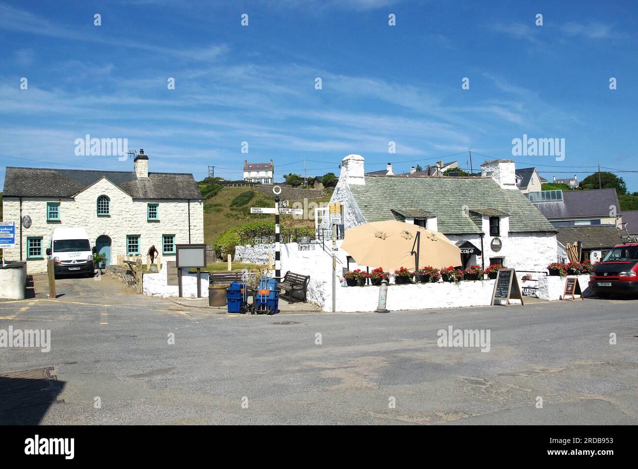 Aberdaron village, Llyn Peninsula, Gwynedd Stock Photo Alamy