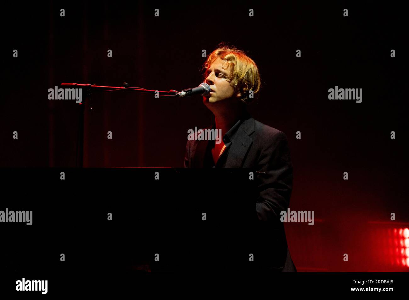 Italy 19 July 2023 Tom Odell live at Anfiteatro del Vittoriale Gardone ...