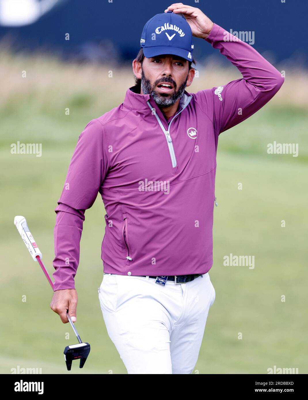 Spain's Pablo Larrazabal after finishing his round during day one of The  Open at Royal Liverpool, Wirral. Picture date: Thursday July 20, 2023 Stock  Photo - Alamy