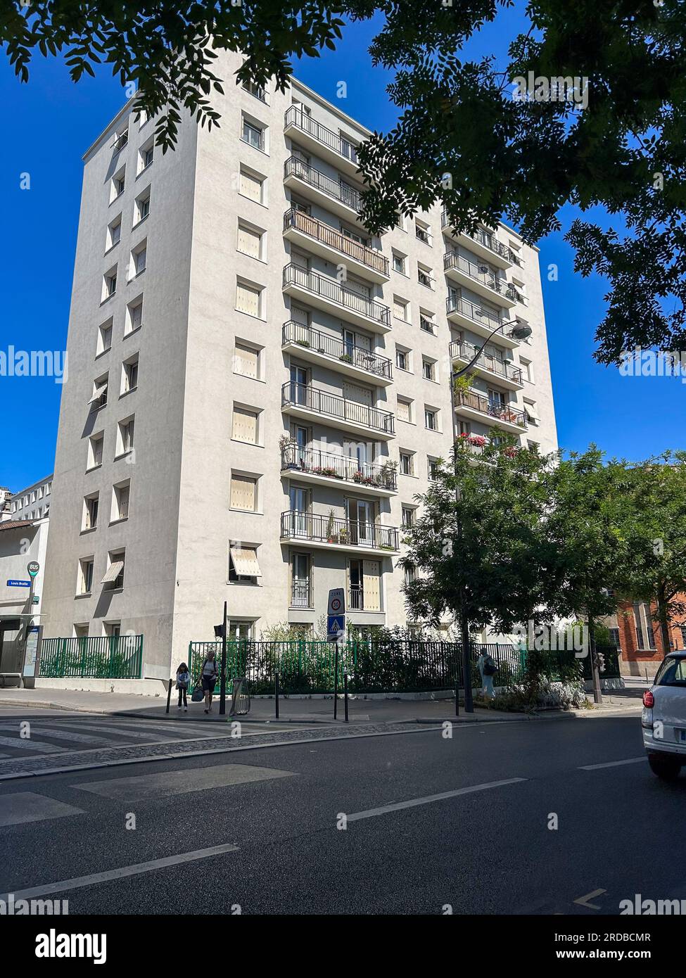 Photo inspiration: Visual Reference: Paris France Energy Renovated Residential Apartment Building