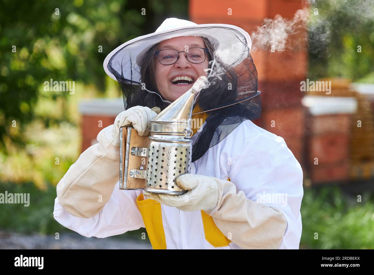 Women behind the lens: the female beekeepers who hold 'the keys to