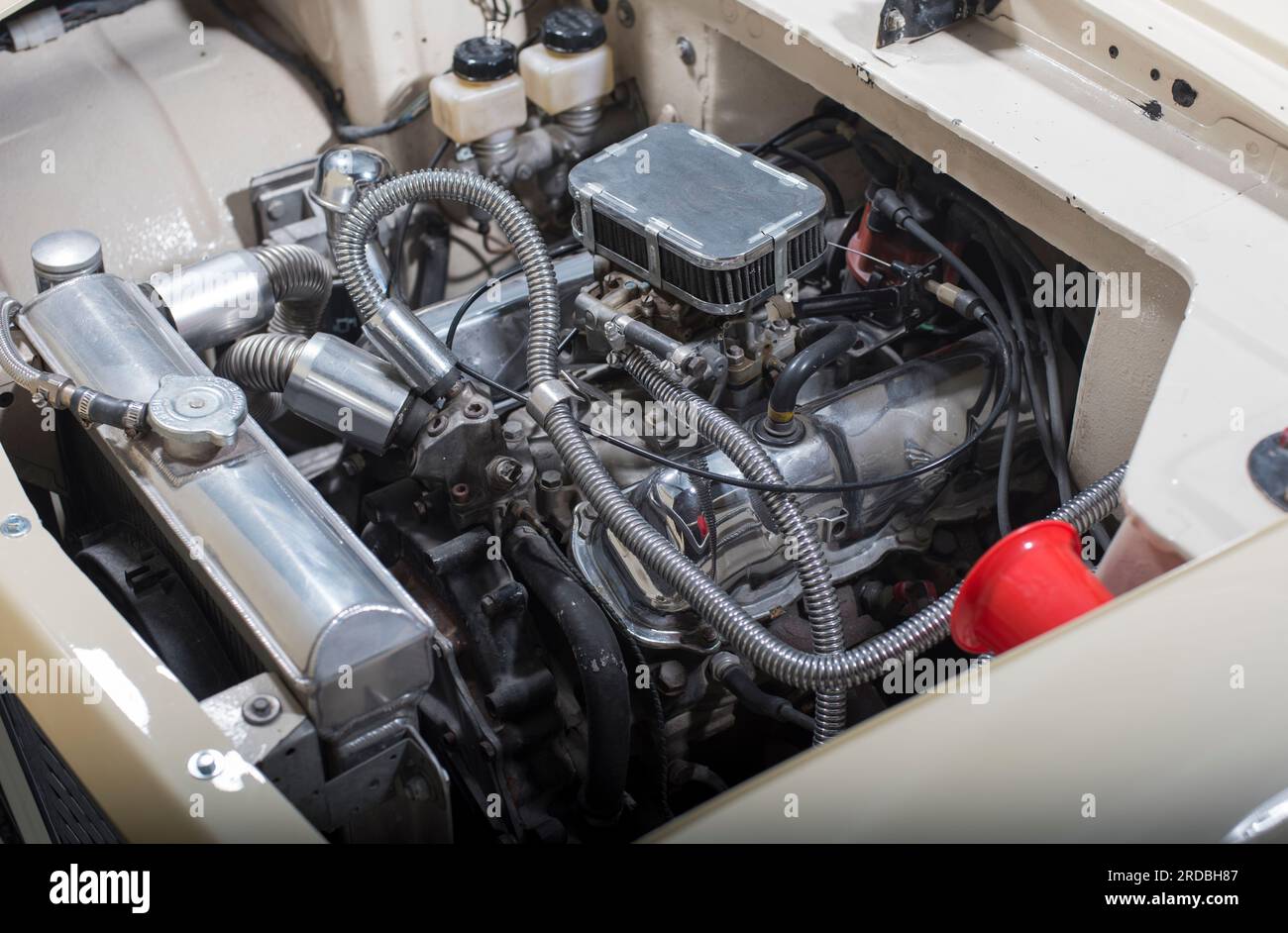 Ford 100e customised Classic car Stock Photo - Alamy
