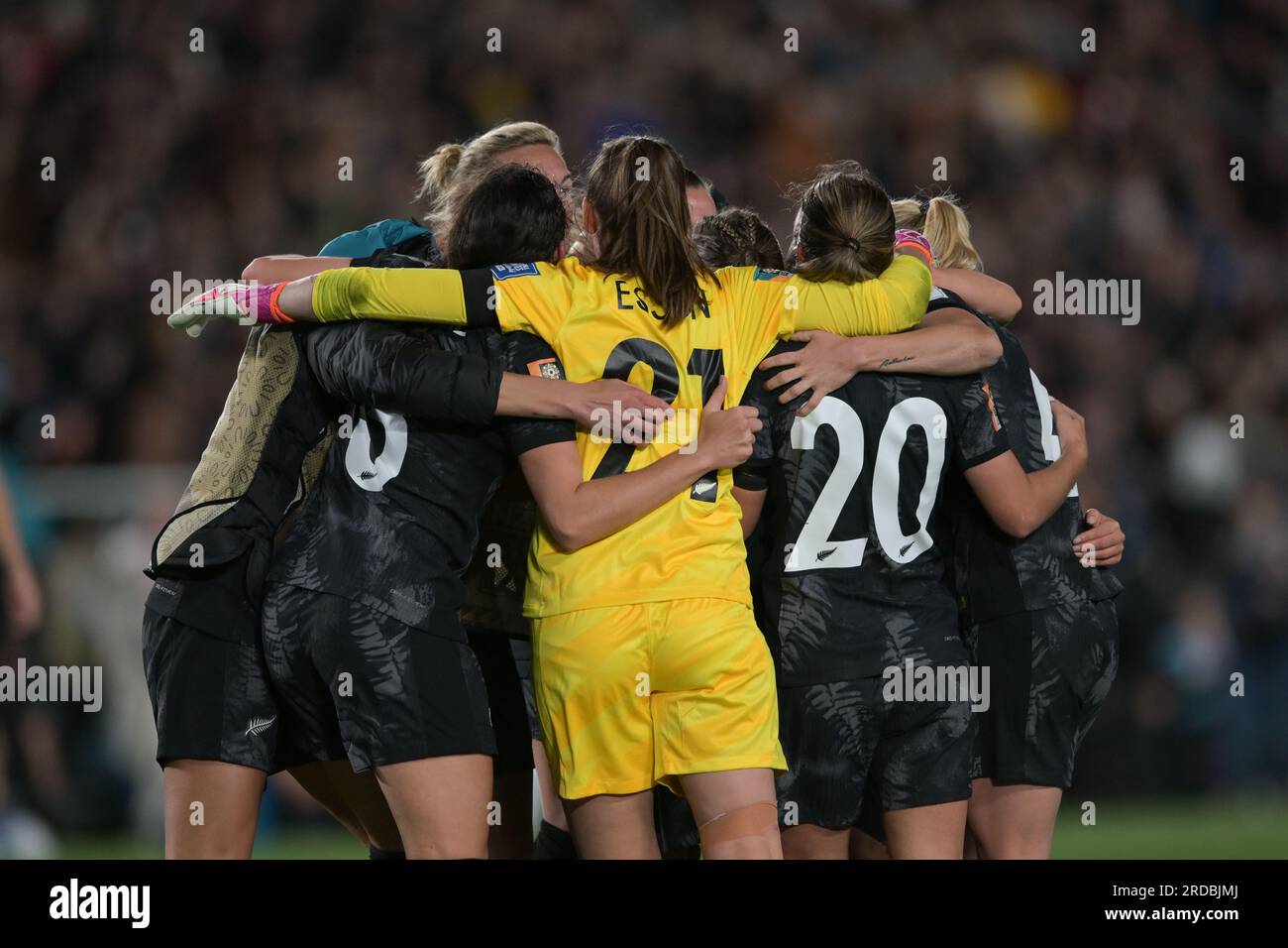 Auckland, New Zealand. 20th July, 2023. New Zealand Women soccer team