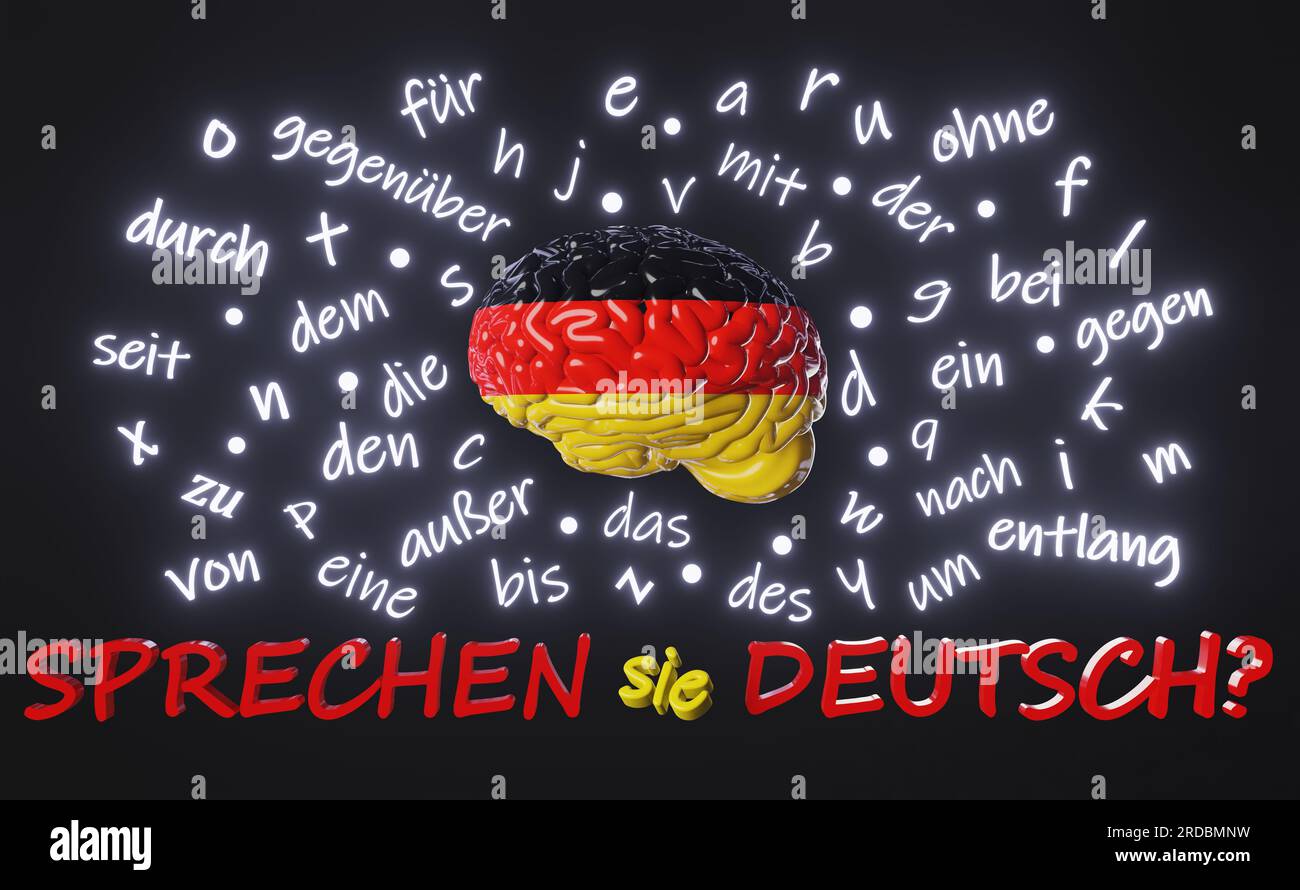 Sprechen Sie Deutsch Do You Speak German translation. Learning Foreign