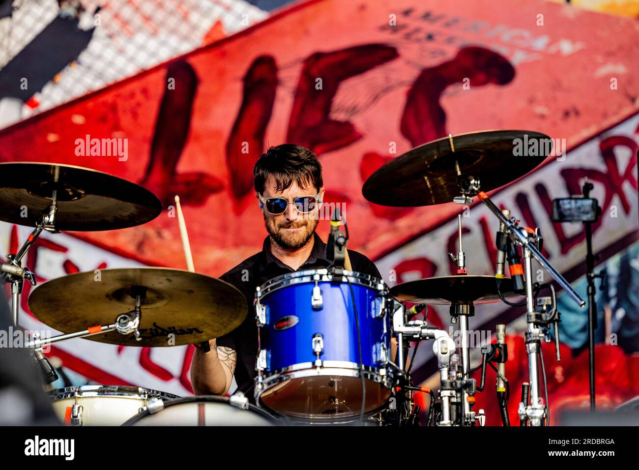 Italy 02 June 2023 AntiFlag live at Slam Dunk Italy Festival Bellaria