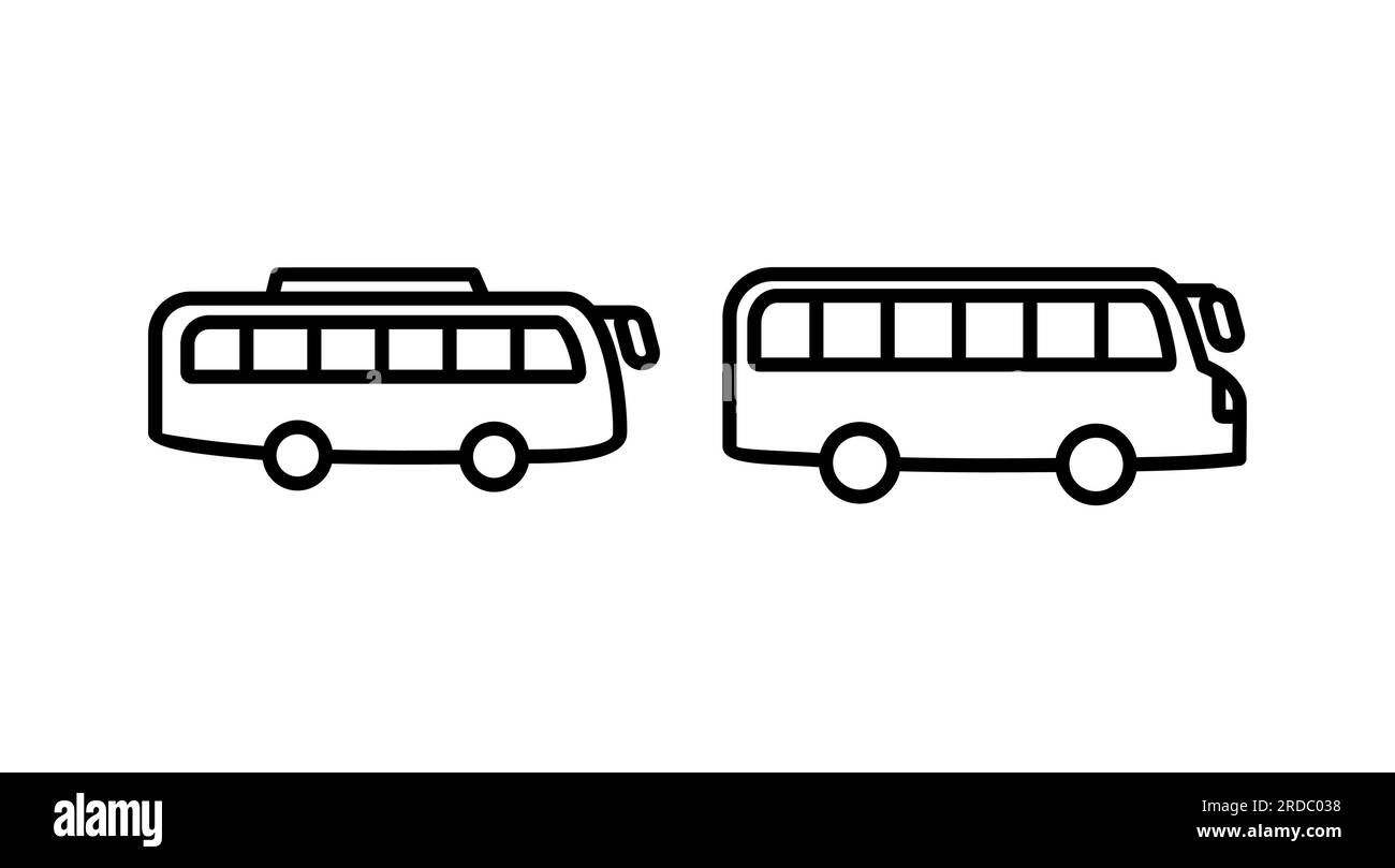Bus icon vector. bus vector icon Stock Vector Image & Art - Alamy