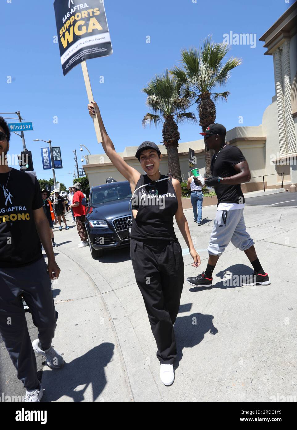 Photo by: jfizzy/STAR MAX/IPx 2023 7/19/23 Rosario Dawson at the SAG