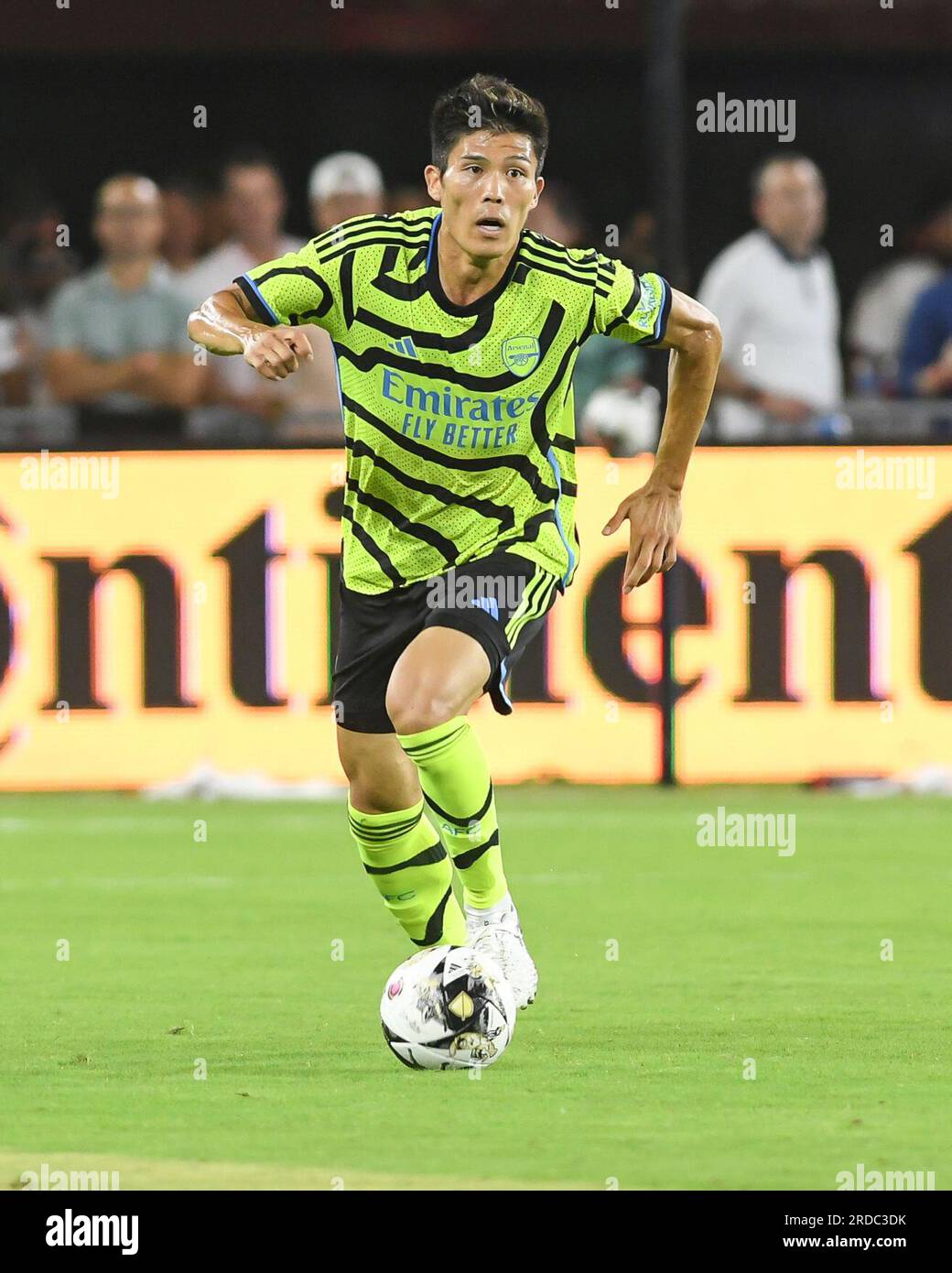 Washington, D.C, USA. 19th July, 2023. RIQUI PUIG dribbles upfield