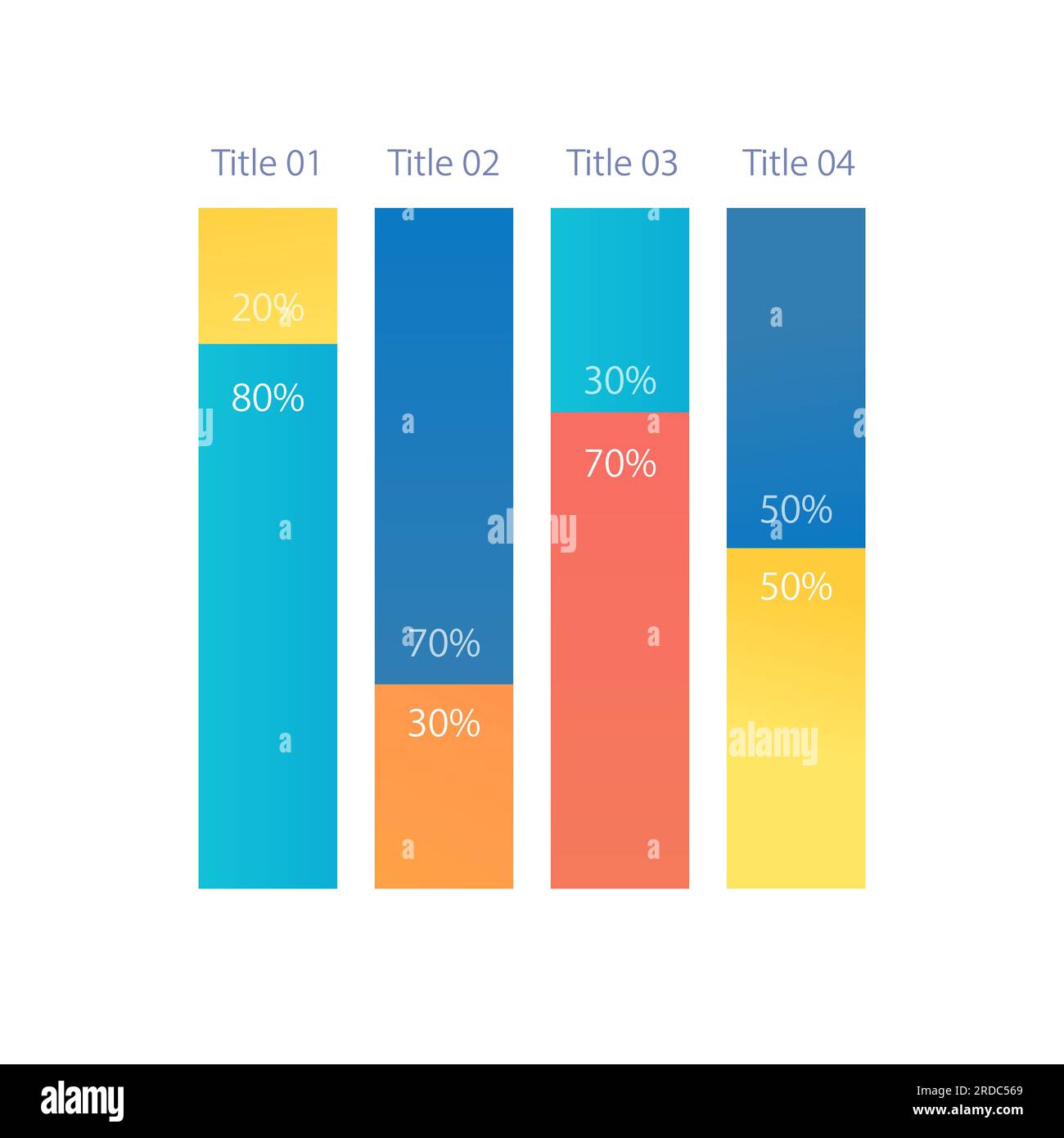 Public opinion research infographic chart design template Stock Vector