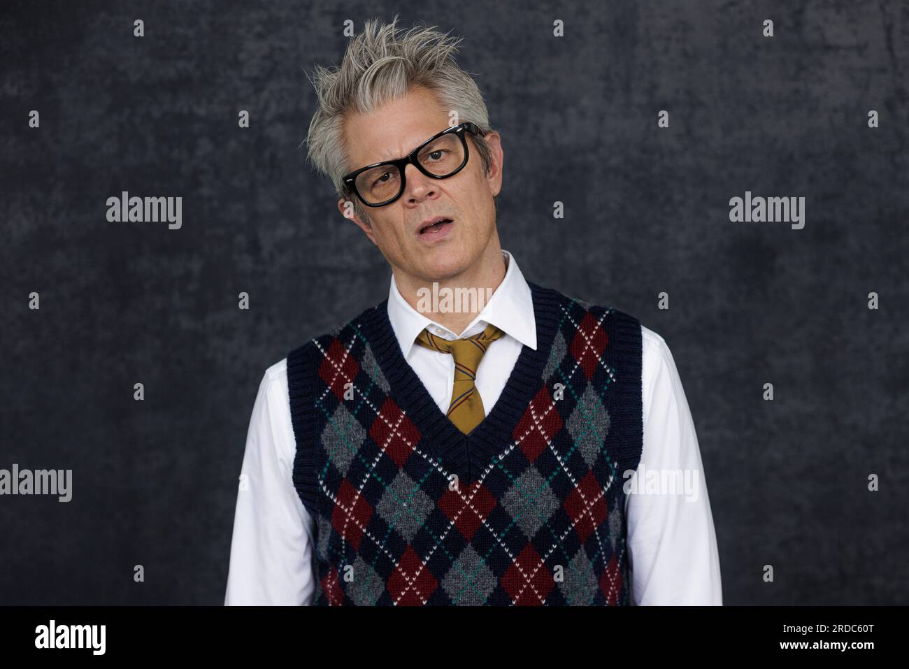 Johnny Knoxville poses for a portrait in Los Angeles on June 15, 2023 ...