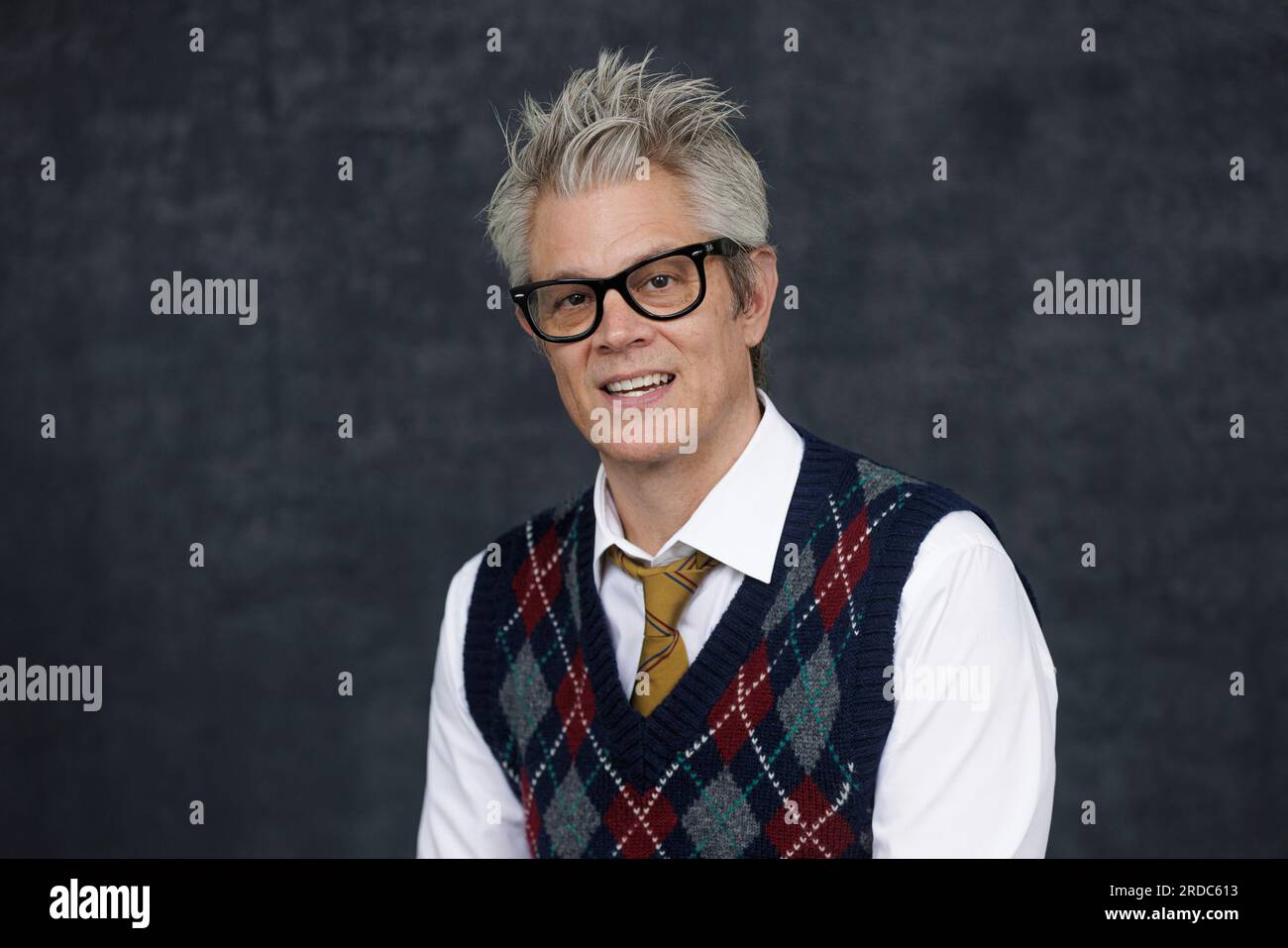 Johnny Knoxville poses for a portrait in Los Angeles on June 15, 2023 ...