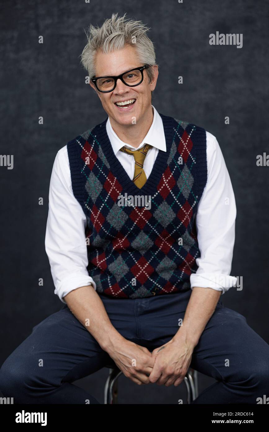 Johnny Knoxville poses for a portrait in Los Angeles on June 15, 2023 ...