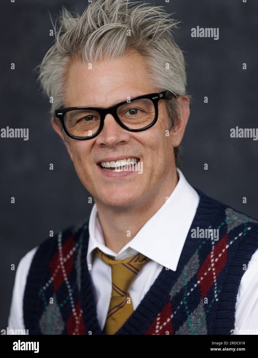 Johnny Knoxville poses for a portrait in Los Angeles on June 15, 2023 ...