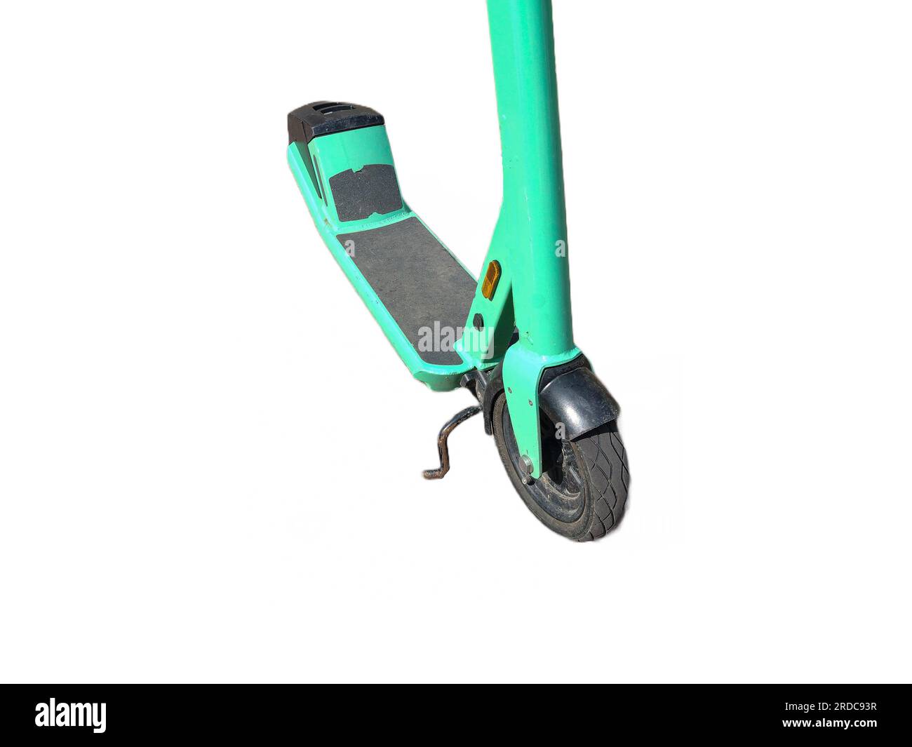 Electric scooter isolated on white background Stock Photo
