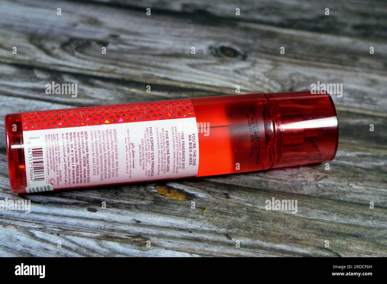 Cairo, Egypt, July 15 2023 You're the One by Bath and Body works Fine