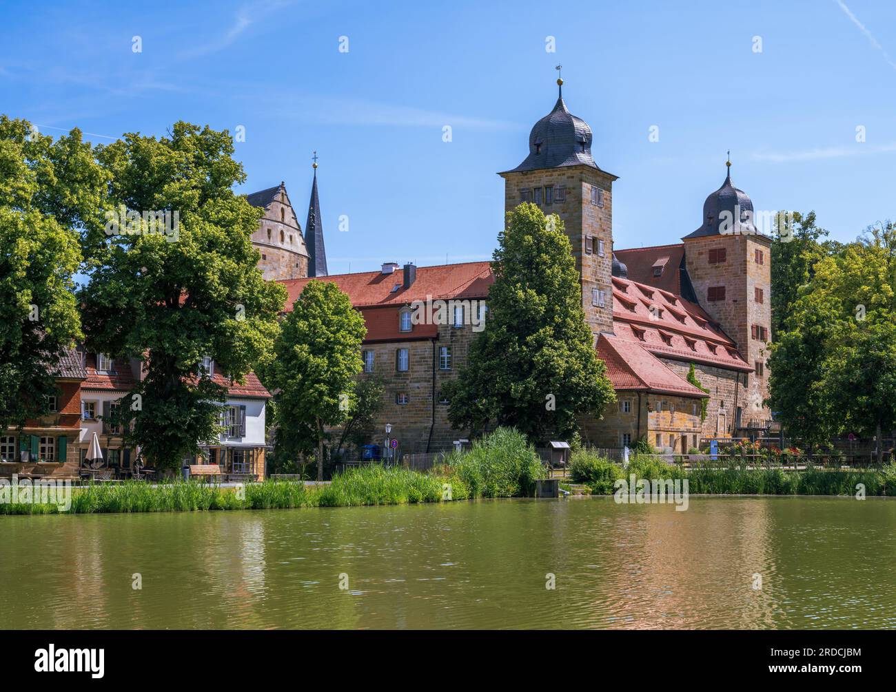 THURNAU, GERMANY - JUNE 26: The historic castle of Thurnau, Germany on June 26, 2023 Stock Photo