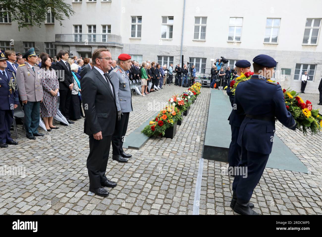 Berlin, Germany, July 20, 2023. The German Federal Minister of Defense ...