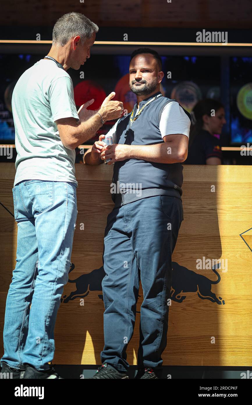 Vitantonio Liuzzi (ITA) former redbull racing driver and FIA Stewand