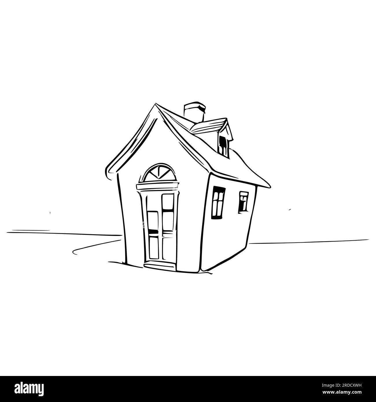 17 Simple House Coloring Page - vrogue.co