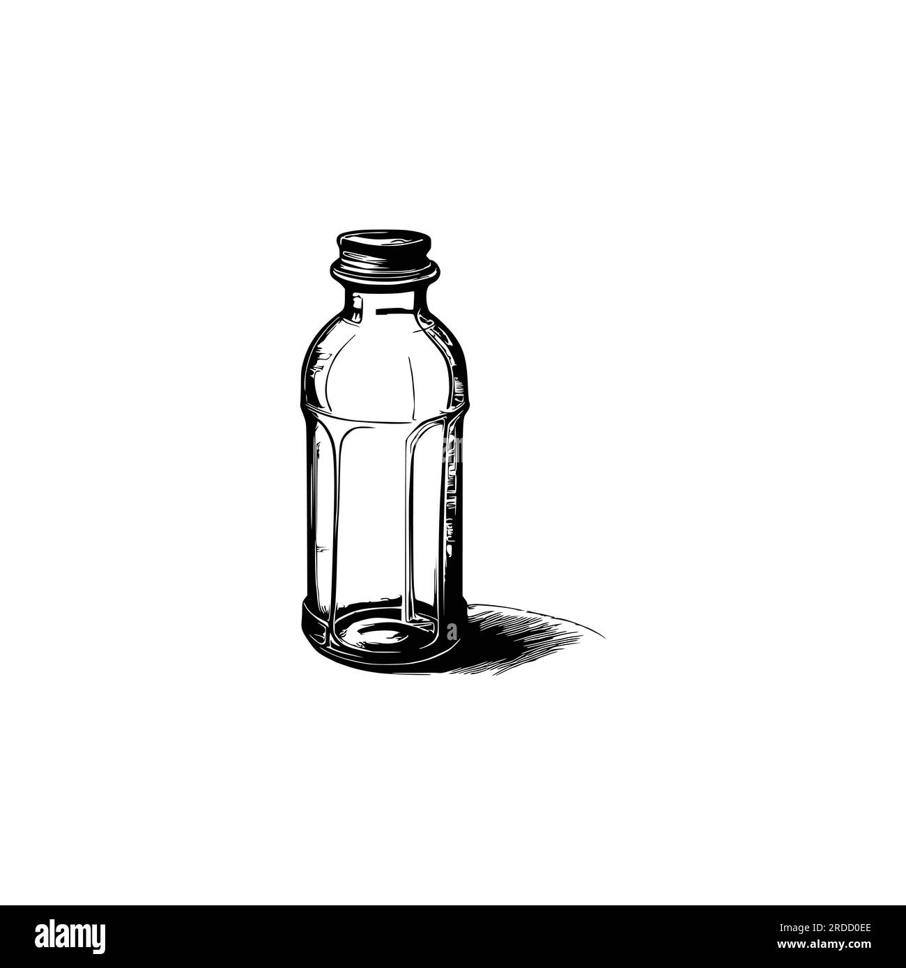Small glass bottle Black and White Stock Photos & Images Alamy