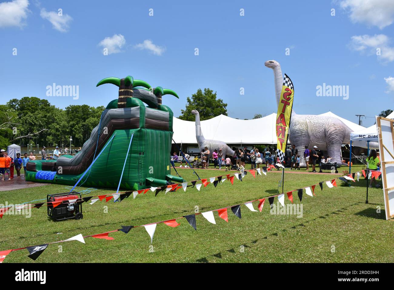 The Black Bear Festival held in Plymouth, North Carolina. Stock Photo