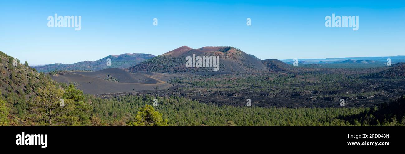 Sunset Crater, Sunset Crater National Monument, Arizona Stock Photo