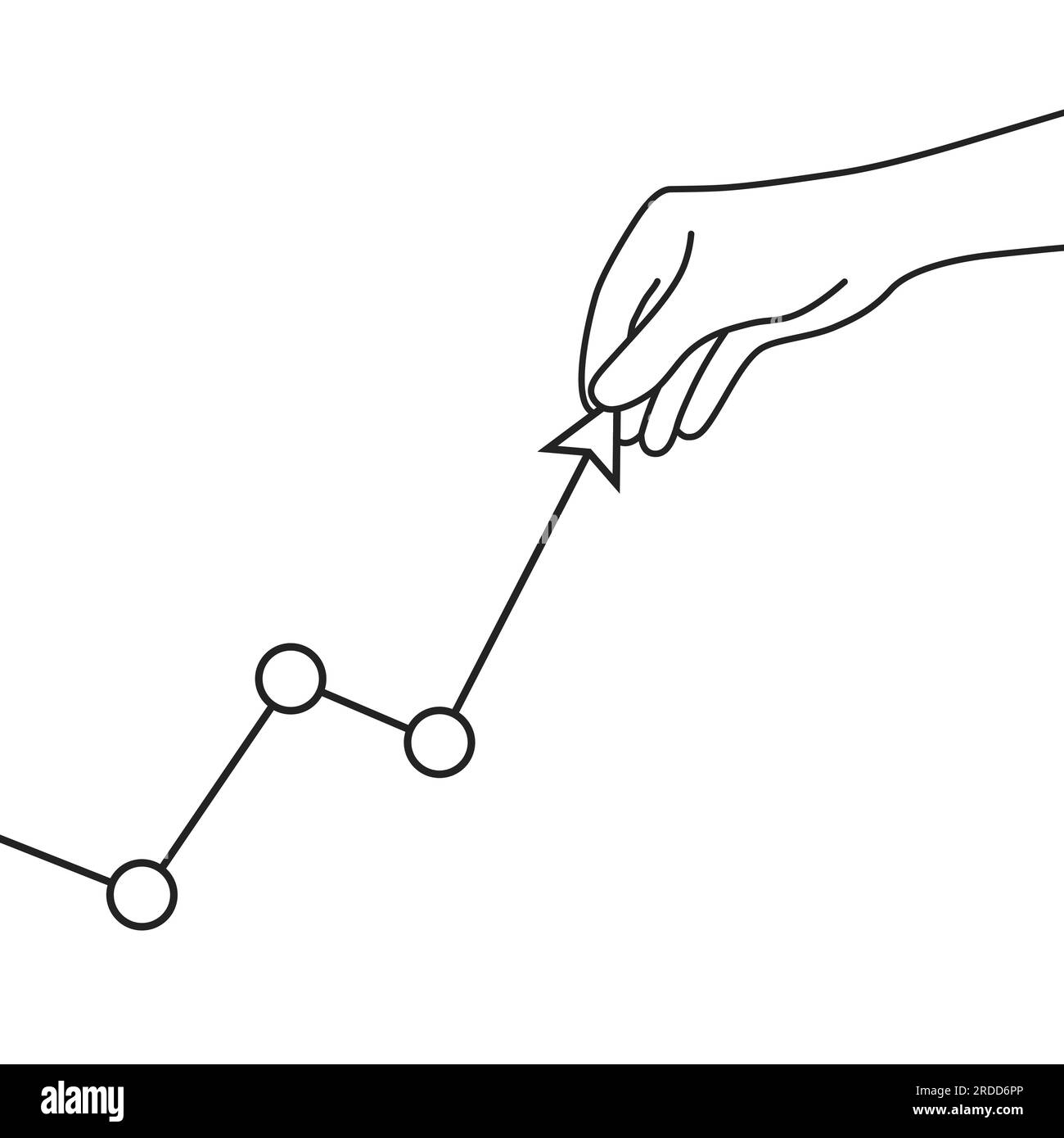 Sale increase Black and White Stock Photos & Images - Alamy