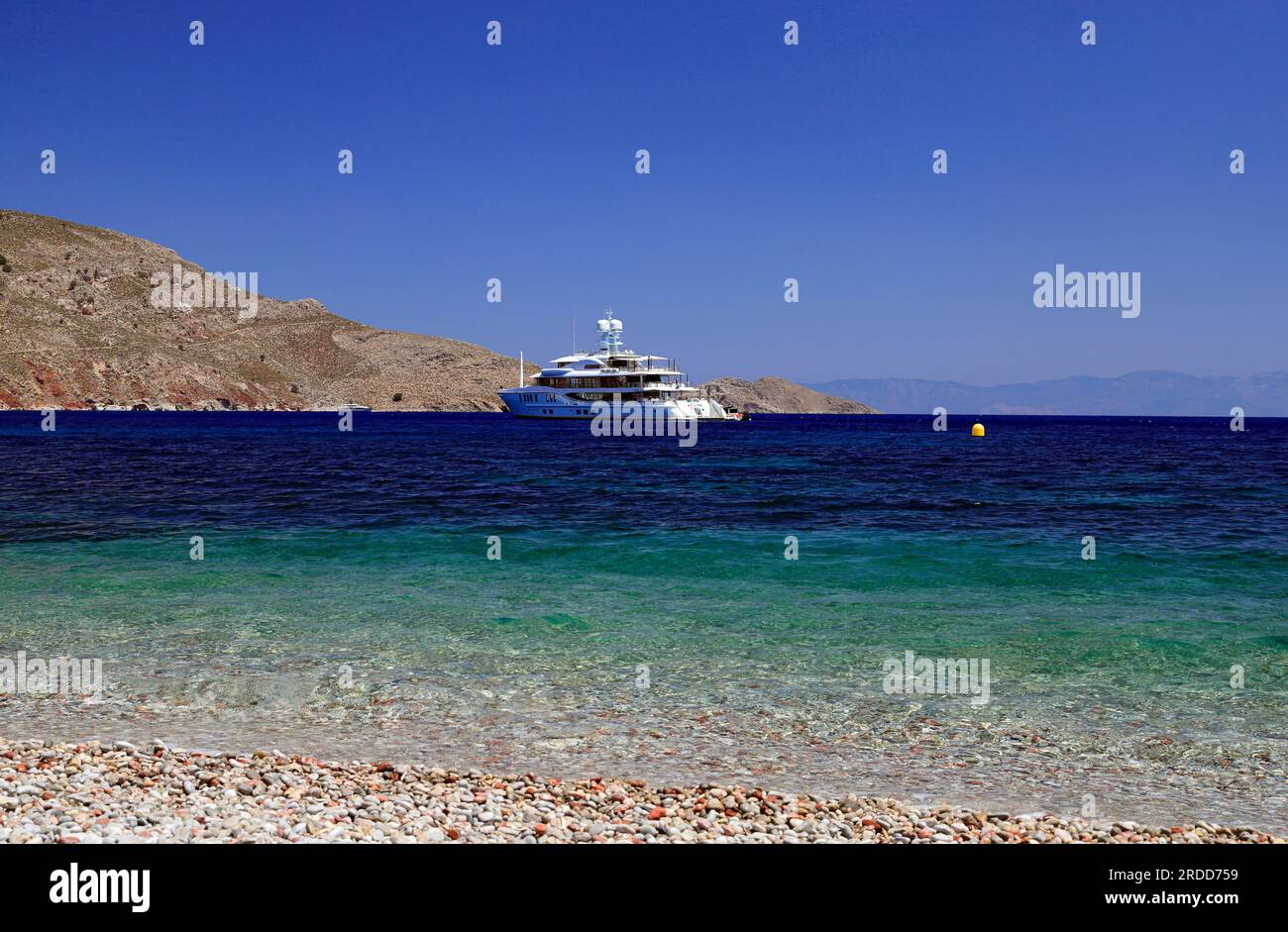 Luxury yacht the Avanti, owned by property Billionare Itchko Ezratti ...