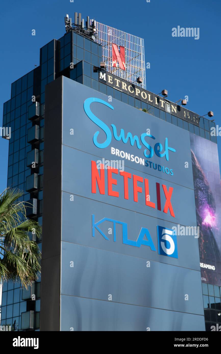 West Hollywood, USA. 20th July, 2023. Actors and Writers with the WGA