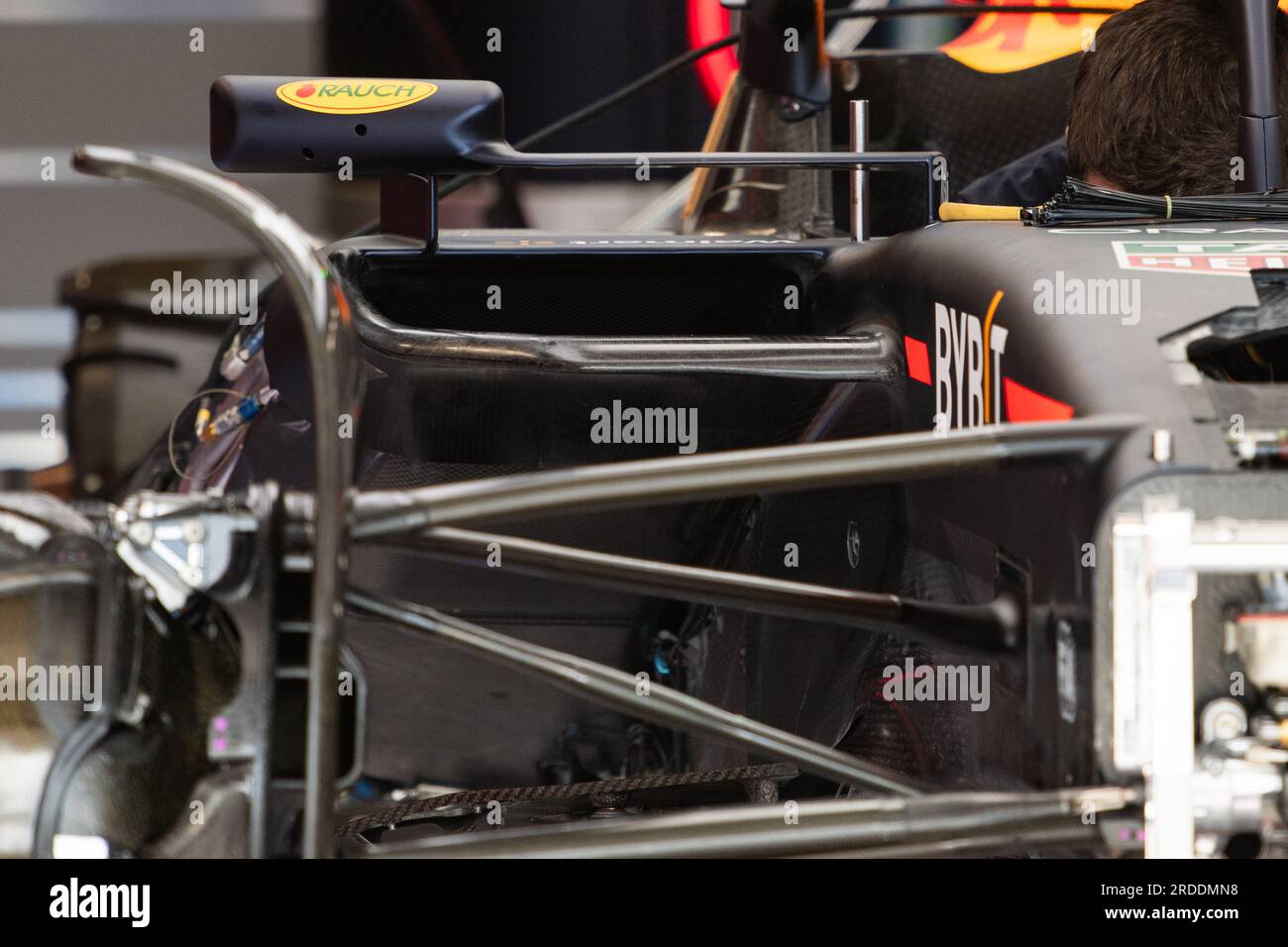 Red bull f1 2023 engine cover hi-res stock photography and images - Alamy