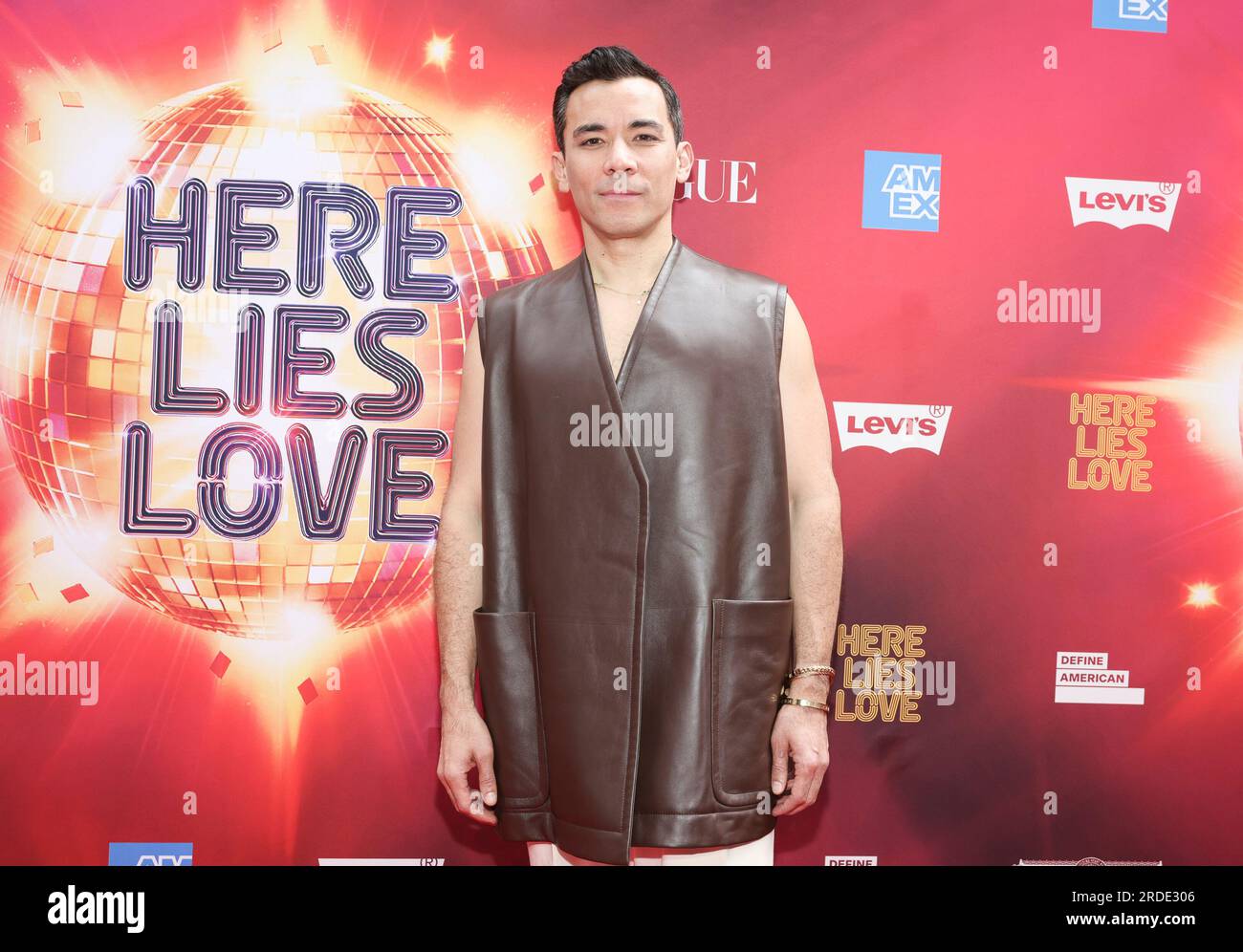 Connor Ricamora Conrad Ricamora attends the opening night for the Broadway musical ...