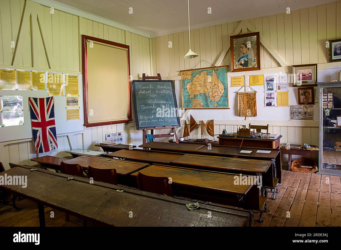 One Teacher One Room Country School Built In 1884 At Moonbi NSW   One Teacherone Room Country School Built In 1884 At Moonbi Nsw Australia 2RDE3KJ 