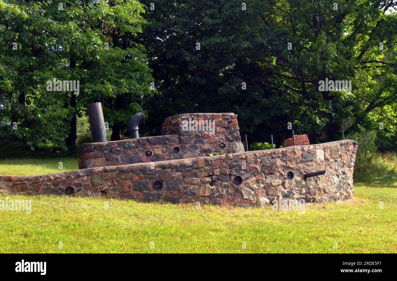 Replica of PT Boat in Calumet, Michigan, is a Depression Era Project