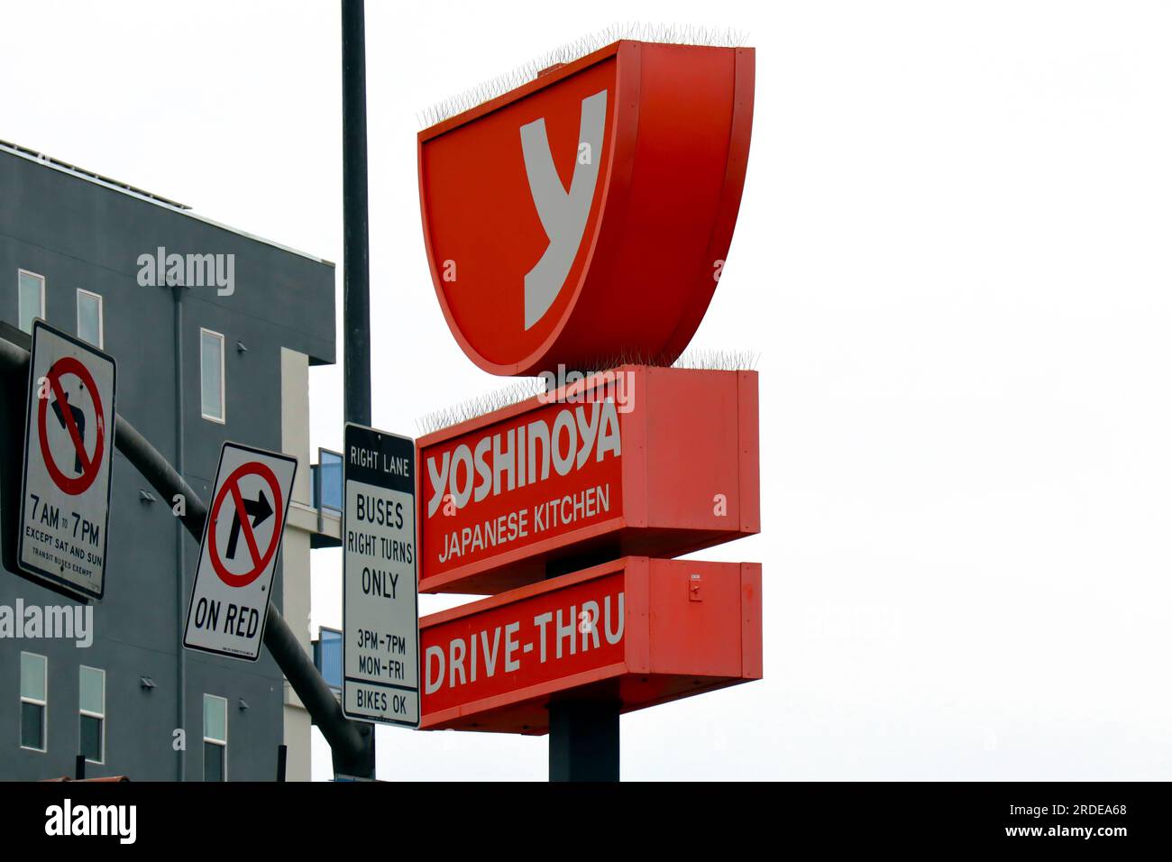 Los Angeles, California YOSHINOYA Japanese Kitchen Fast Food