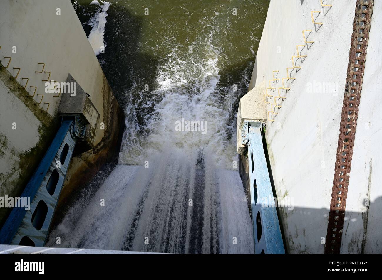 Der NiedówStausee oder WitkaStausee (polnisch zbiornik wodny Niedów