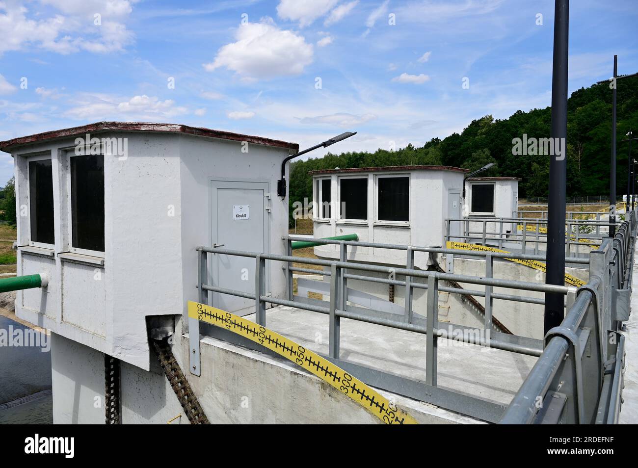 Der NiedówStausee oder WitkaStausee (polnisch zbiornik wodny Niedów